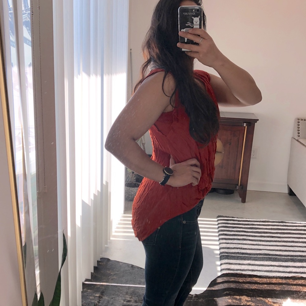 Burnt Orange Top